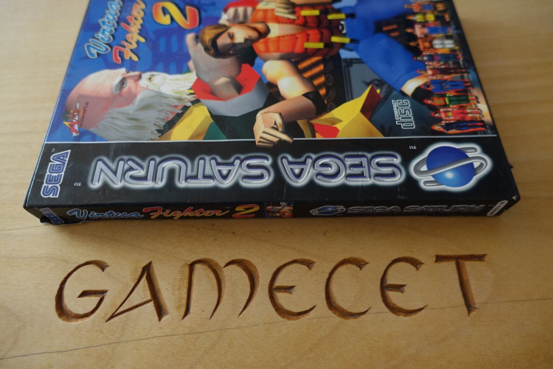 Sega Spiele: Virtua Fighter 2 - Sega Saturn – Gebraucht aus Steinach von Gamecet 1