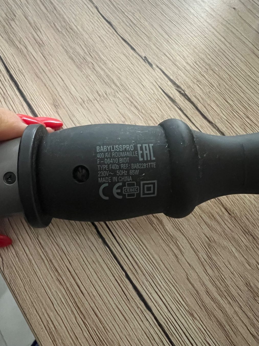 BaByliss Piastre & Arricciacapelli: BaByliss PRO Titanium Tourmaline Lockenstab – Usato da Aarau venduto da BuddySwiss 2