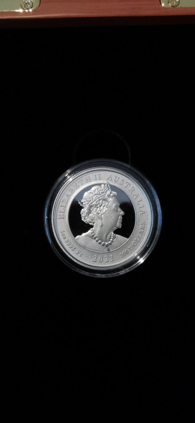 Alle Münzen: 1oz Platin Unicorn - Mythical Creatures – Neu und originalverpackt aus Horw von Leopardd 1