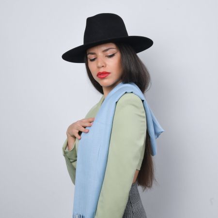 Blauer Cashmere Schal