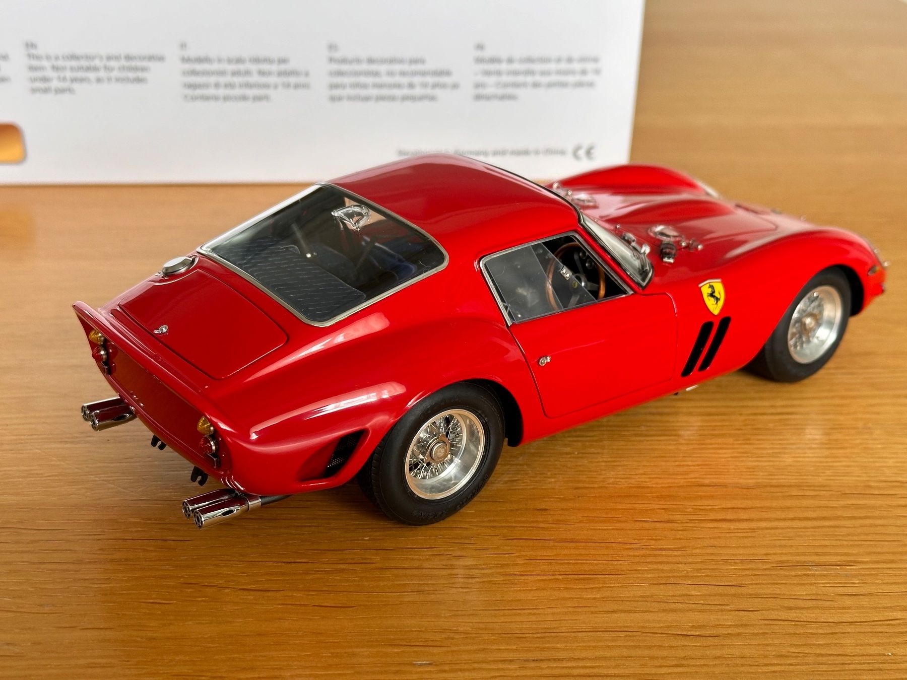 CMC Modellautos: Ferrari 250 GTO CMC 1/18 – Neu und originalverpackt aus Stein AR von Krabbe2 3