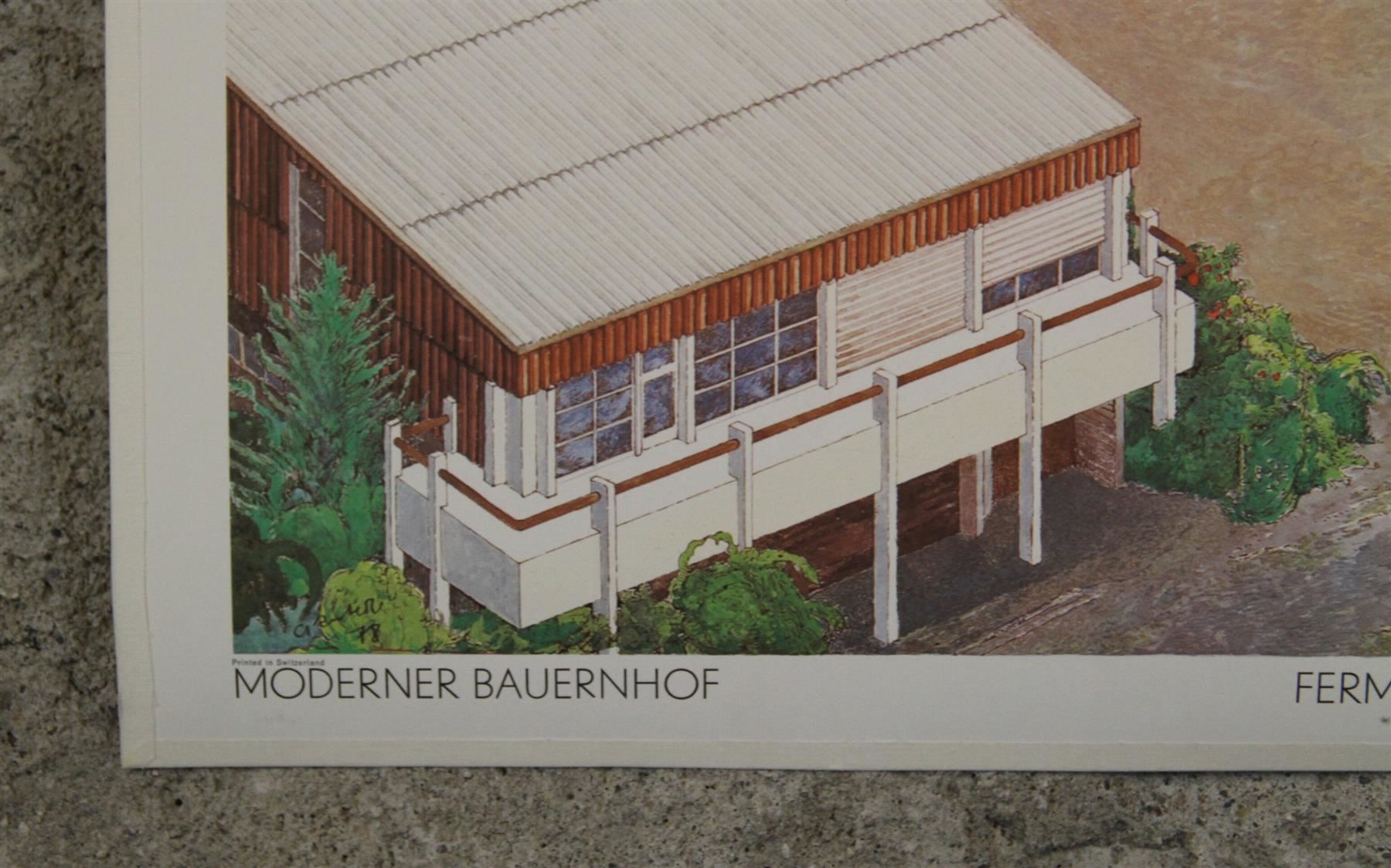Poster & Bilder: Schulwandbild "moderner Bauernhof" – Gebraucht aus Birrwil von brandschatz_birrwil 4