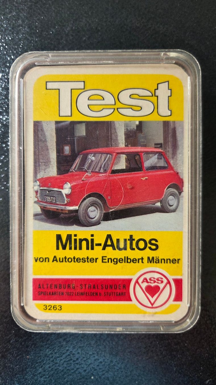 Jeux: Altes Quartett aus den 70ern Mini Autos – D'occasion à Muri b. Bern par Nydegg3