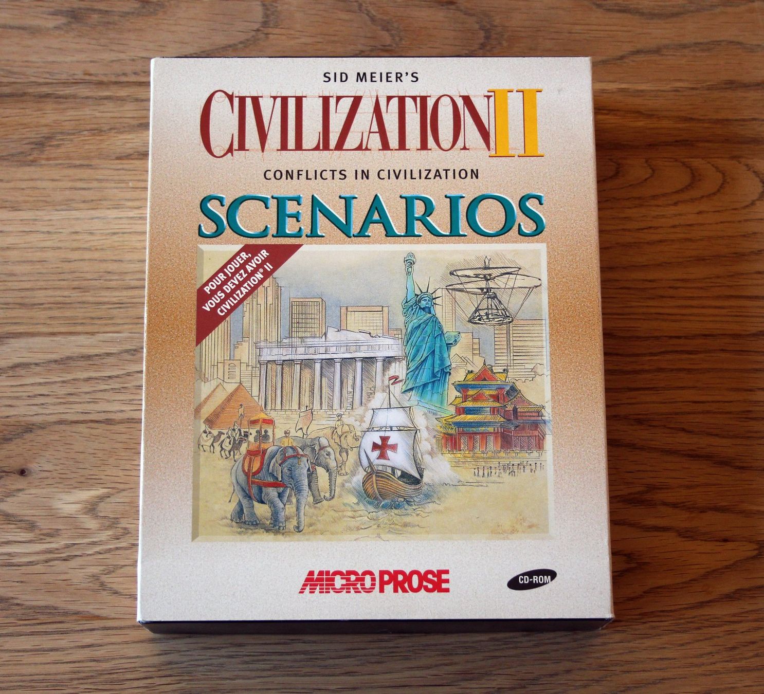 Spiele: Civilization 2 - Extension Scenarios (VF) – Gebraucht aus Münchenbuchsee von Chaoo