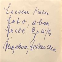 Ingeborg Wellmann 1924-2015 Autogramm signiert Karte 10x10cm