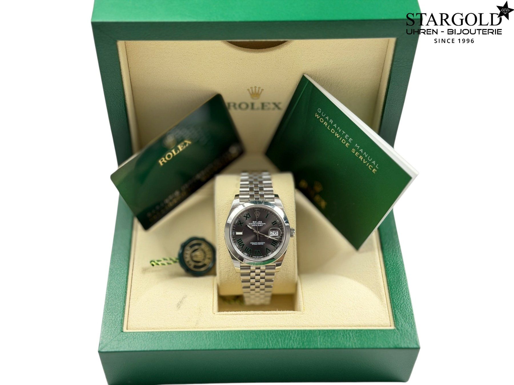 Rolex Orologi: Rolex Datejust Wimbledon 41 - 126300 – Usato da Zürich venduto da Stargold-Uhren 1