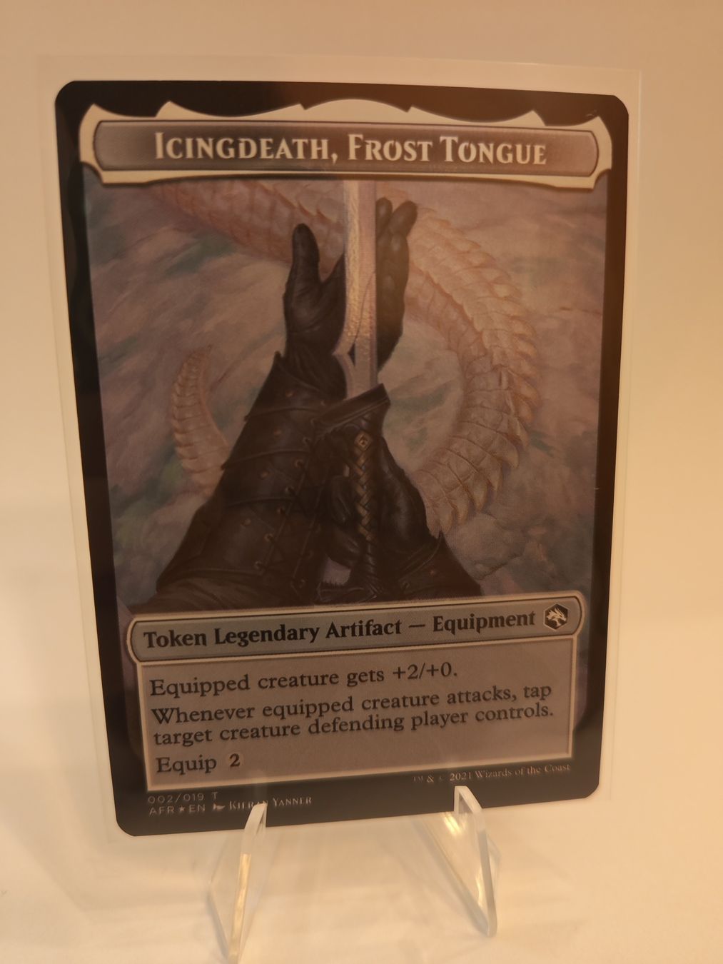 Magic The Gathering Carte collezionabili: Magic Icingdeath, Frost tongue / Devil Token – Nuovo (secondo la descrizione) da Arbon venduto da Printify3D