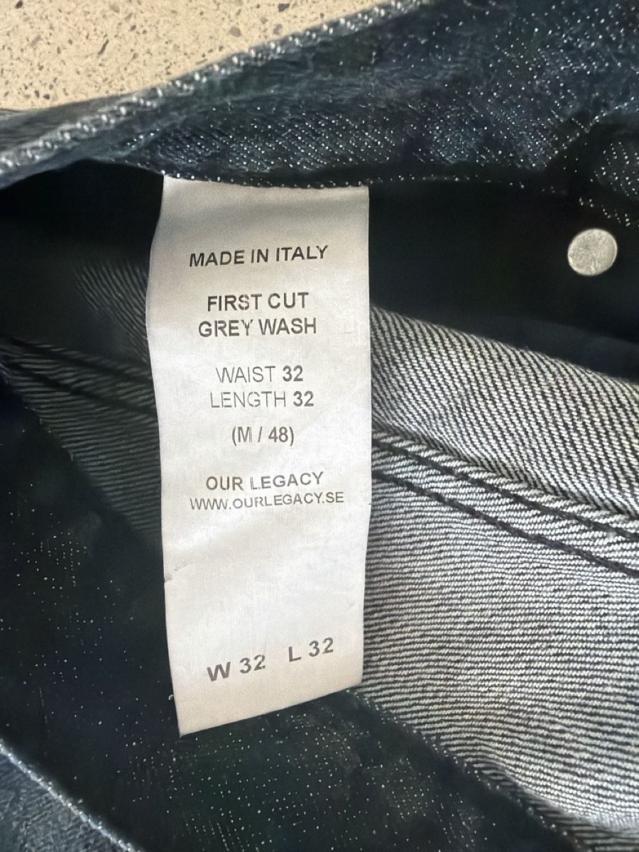 Jeans: Our Legacy First Cut Jeans | 32x32 – Nuovo (secondo la descrizione) da Zürich venduto da fgadie 2