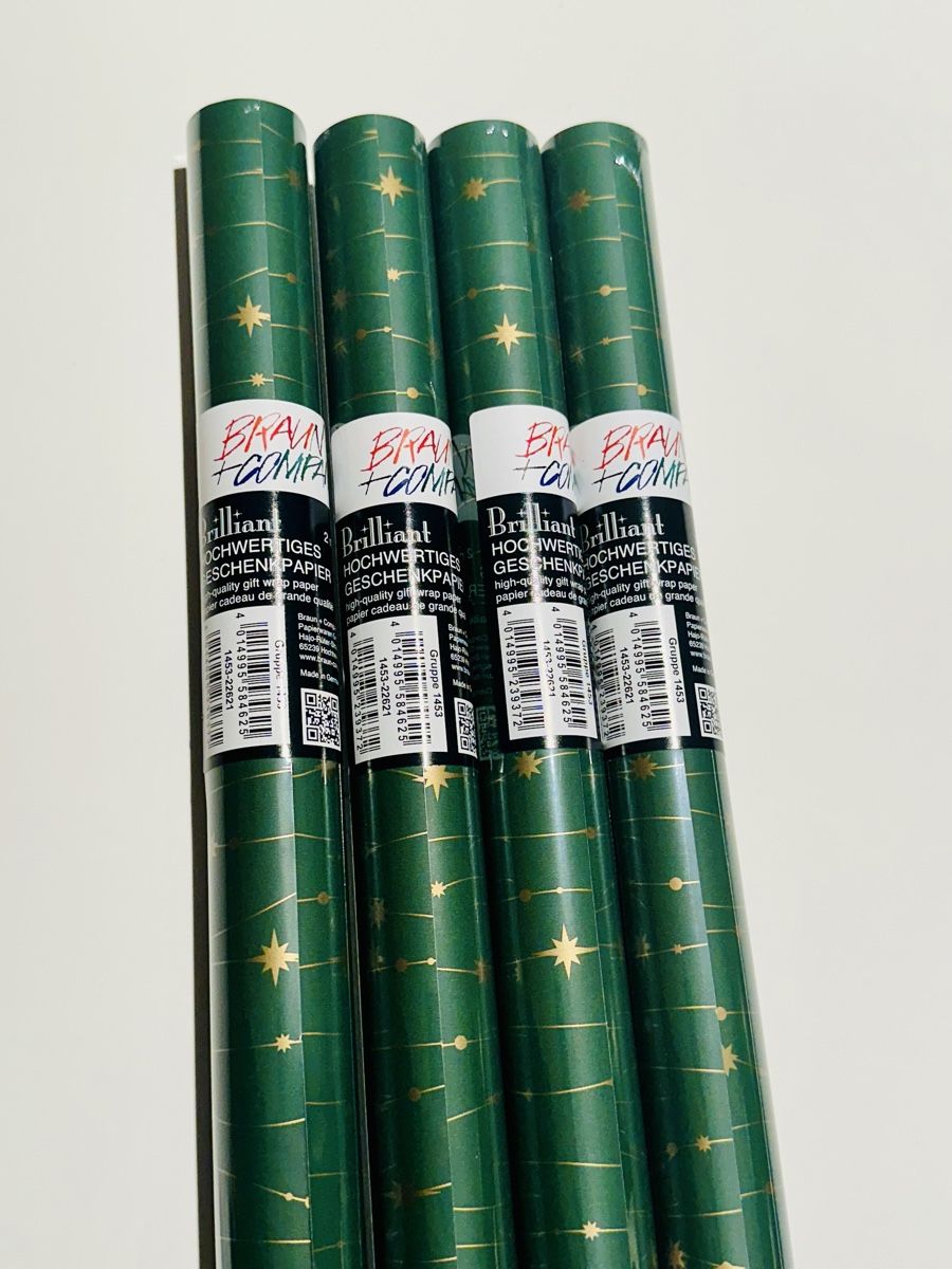 Papiere: 🔥Geschenkpapier 4 Rollen🔥 – Neu und originalverpackt aus Dintikon von candyman6