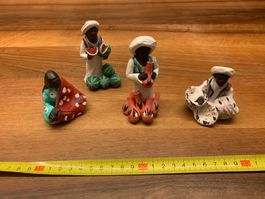 4x Figuren zur Dekoration