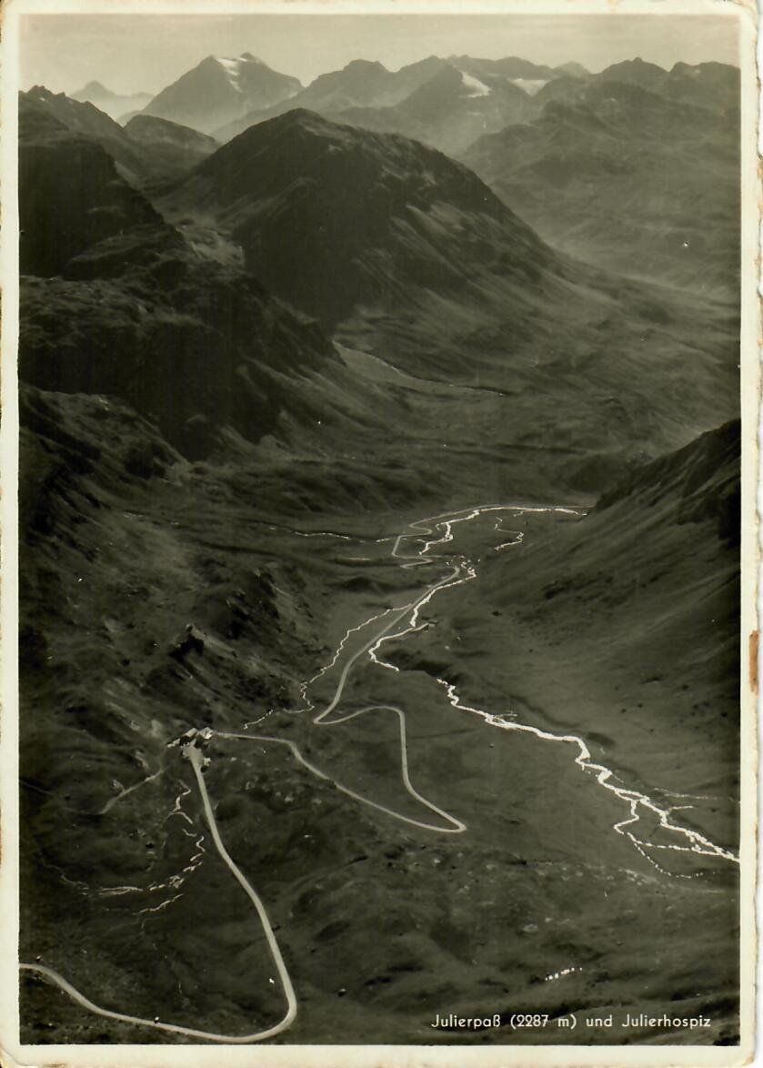 Cartoline postali: Julierpass – Usato da Hochdorf venduto da Ziegel-16
