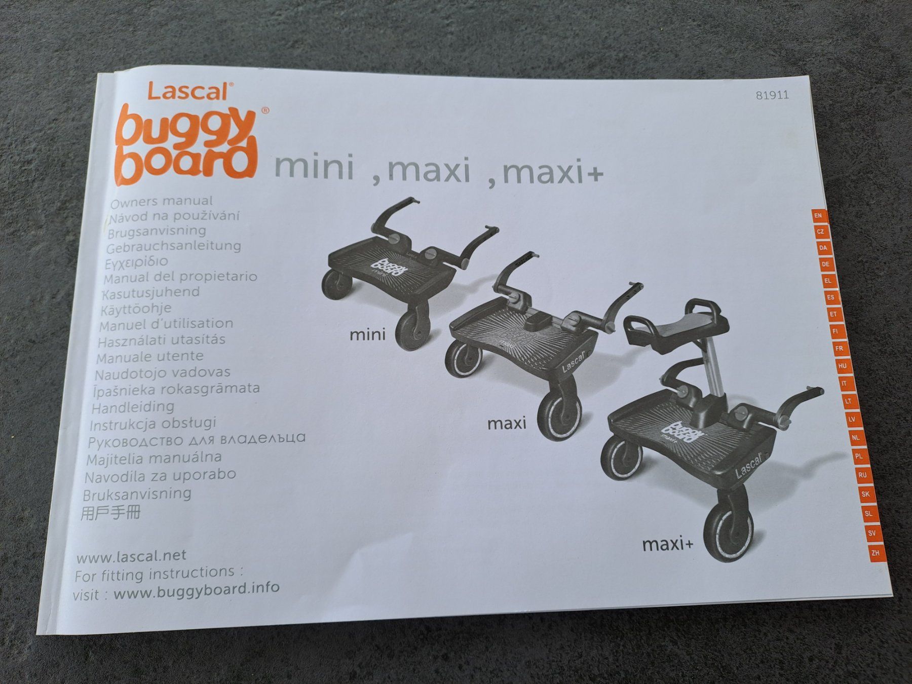 Lascal Accessoires pour poussettes: Buggyboard Maxi – D'occasion à Herznach par Deiss05 1