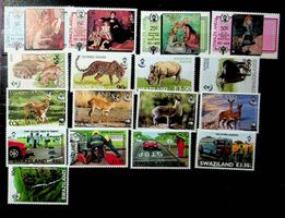 SWAZILAND 4 SÉRIES DE  TIMBRES NEUFS** 1979-2006 / JT136