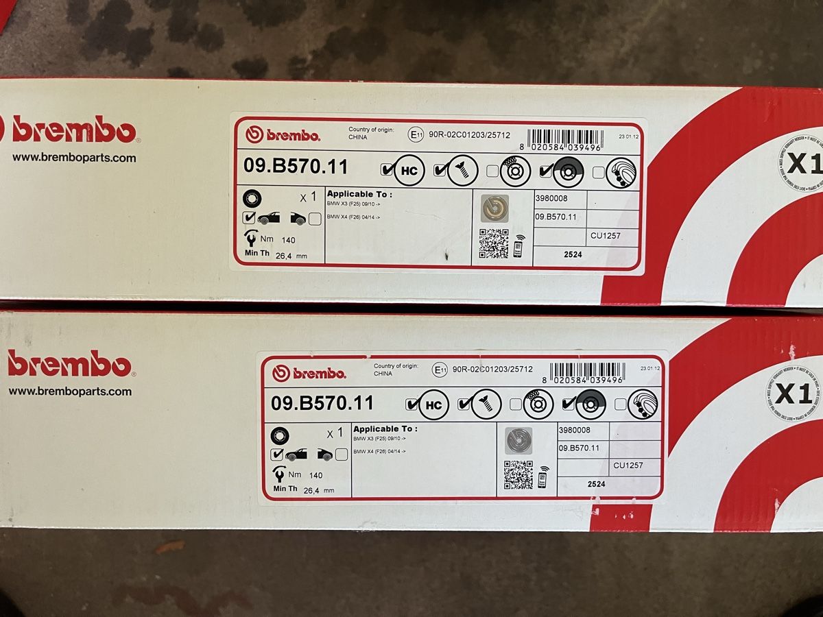 Tutti pezzi di ricambio auto: Brembo Bremsscheiben – Nuovo e nell'imballaggio originale da Märwil venduto da csa_w25n 1