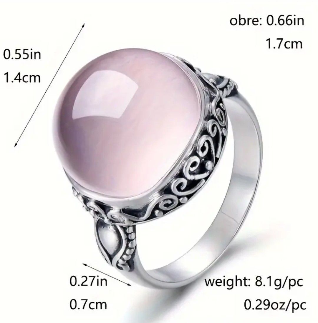 Anelli: Ring mit rosa Stein – Nuovo (secondo la descrizione) da Ettenhausen TG venduto da CH2300 5