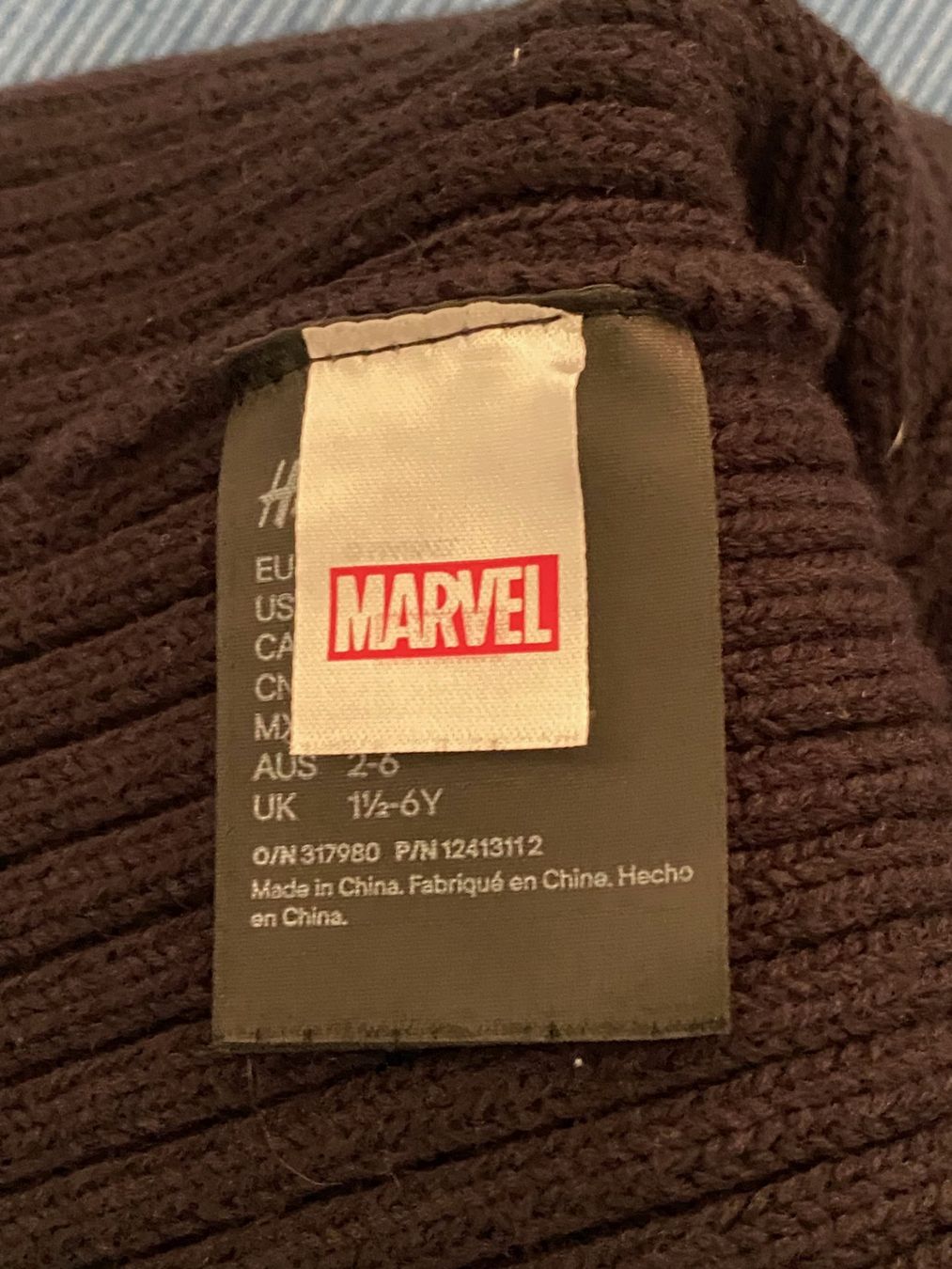 H&M Altro abbigliamento per bambino: Spiderman  Kappe von Marvel. schwarz – Usato da Allenwinden venduto da Obalu 2