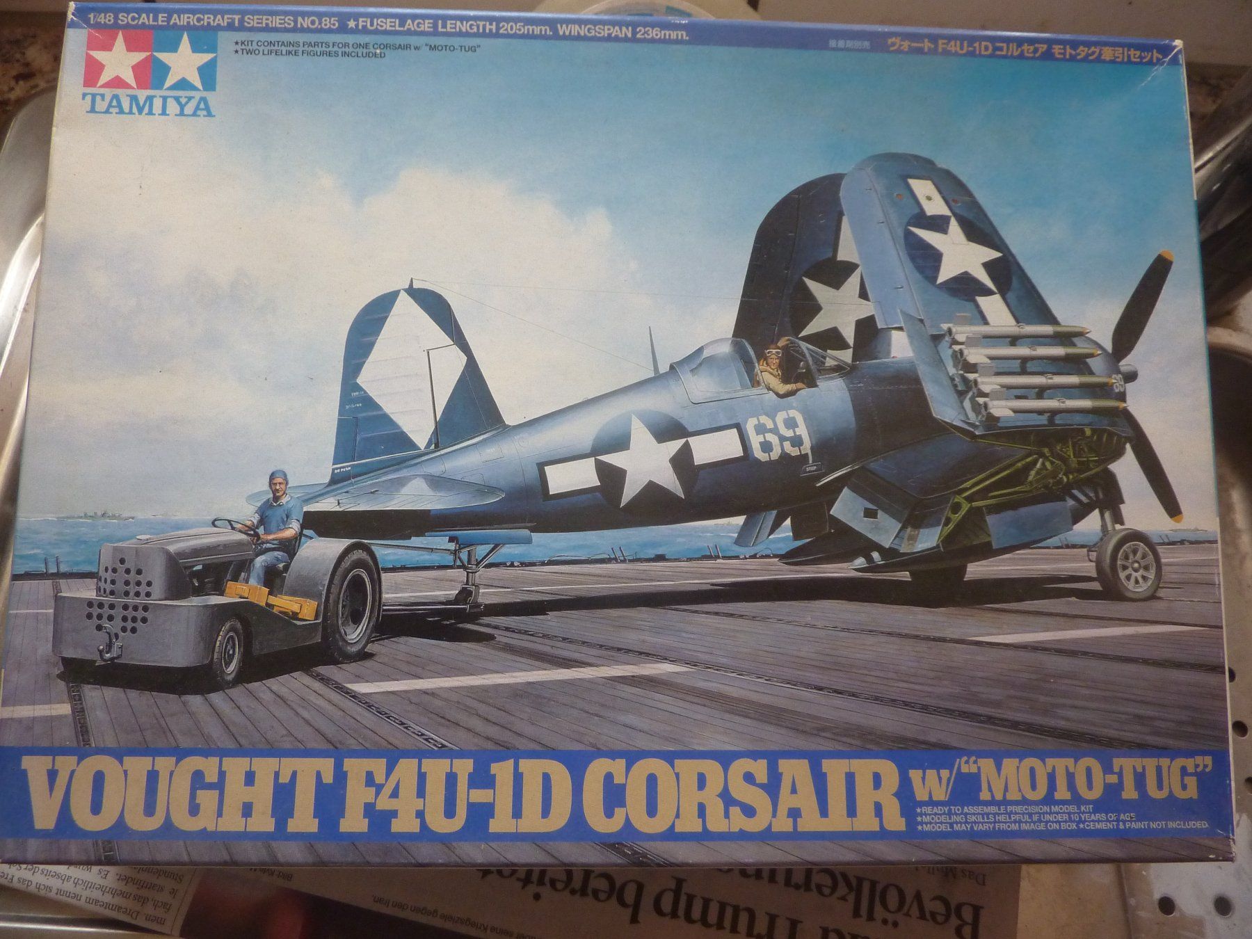 Tamiya Kit di modellismo & Modellini statici: CORSAIR – Nuovo e nell'imballaggio originale da Balsthal venduto da bouteliee