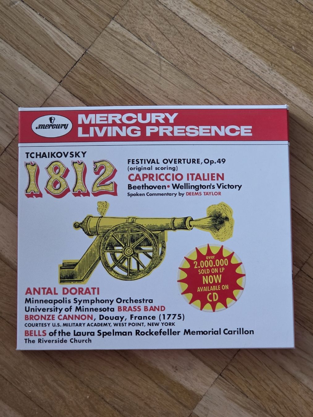CDs: CD: Tchaikovsky 1812 Overture, Antal Dorati – Gebraucht aus Aesch BL von immon