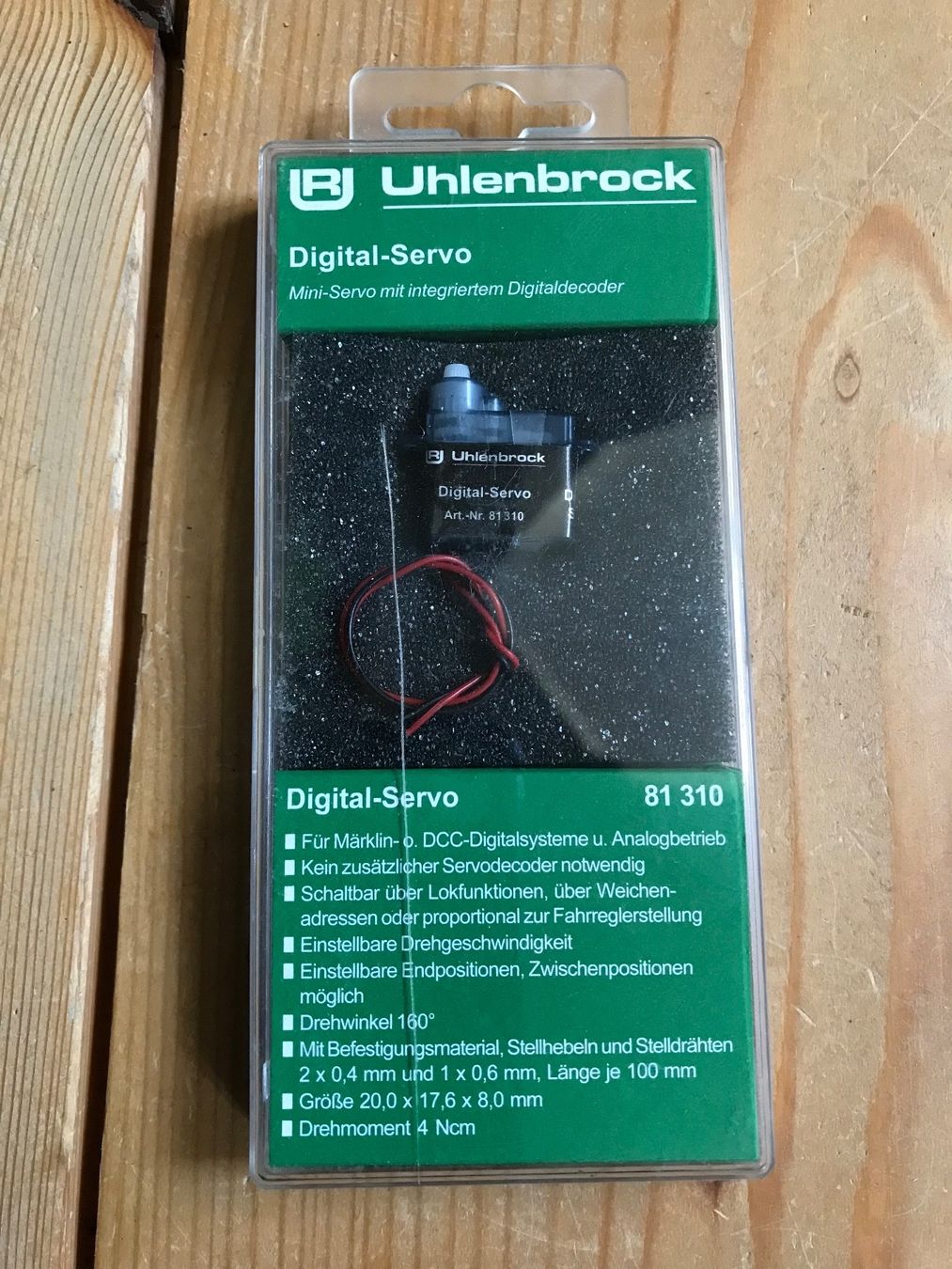 Uhlenbrock Modellini di ferrovie: uhlenbrock 81310, digital servo – Usato da liestal venduto da makai05