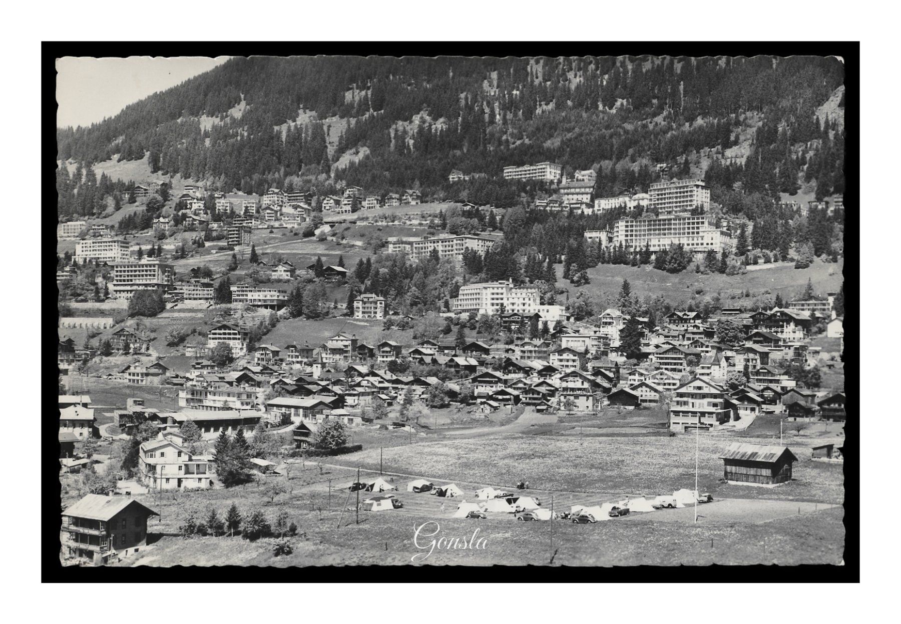 Cartes postales: LEYSIN - 1964 "Vue Générale" – D'occasion à Onex par Lagorel01