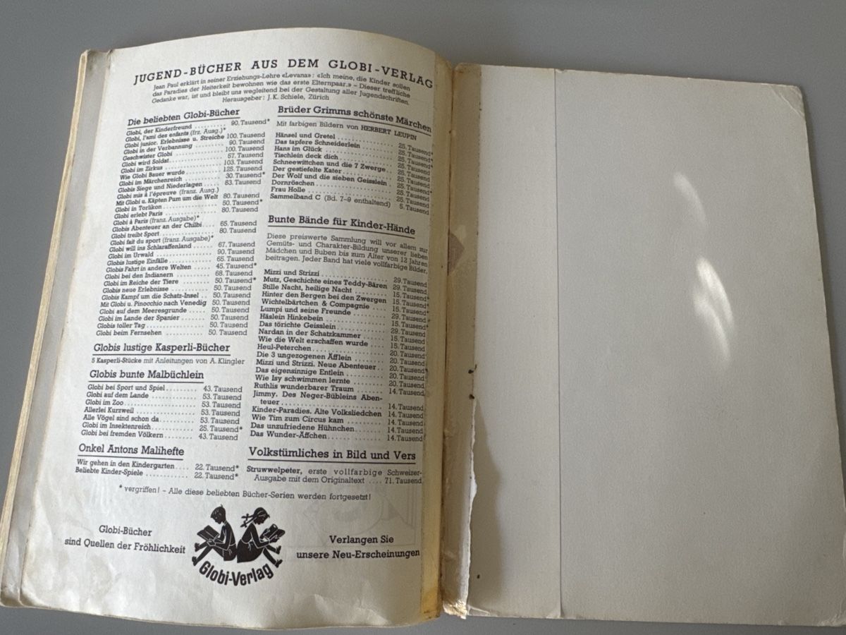 Libri: Globi im Zirkus Buch – Usato da Zürich venduto da Smarties13 4