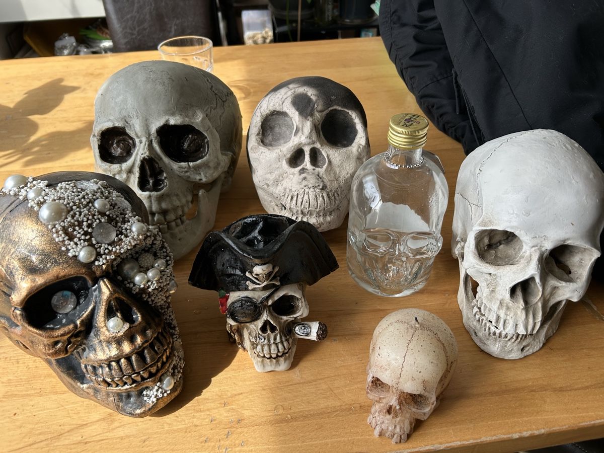 Alle Dekorationen: Skull, Schädel, Totenkopf – Gebraucht aus Zürich von kasifa
