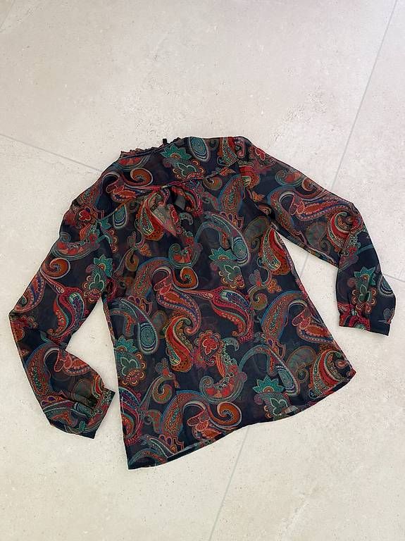 Camicette: Paisley Bluse Gr. 34 s.Oliver – Usato da Merlischachen venduto da GlamGarb 4