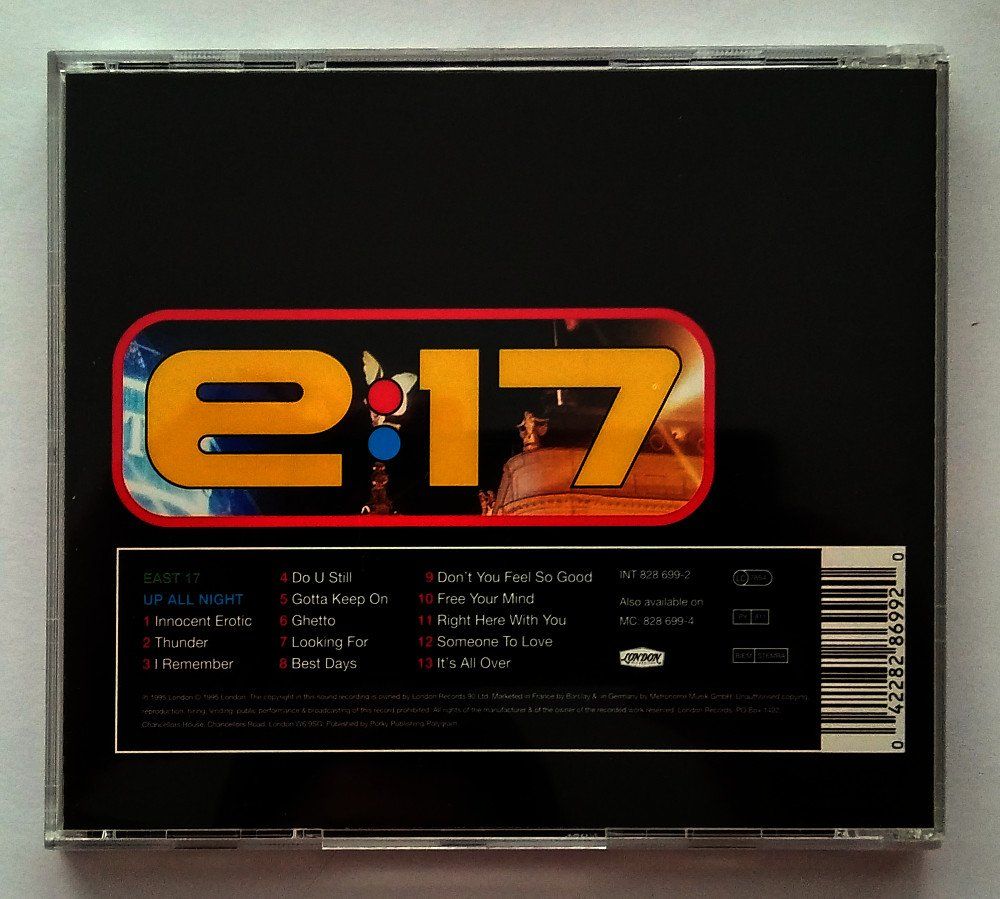 CD: CD - East 17 - Up all Night – Usato da Meggen venduto da Eisscholle 1