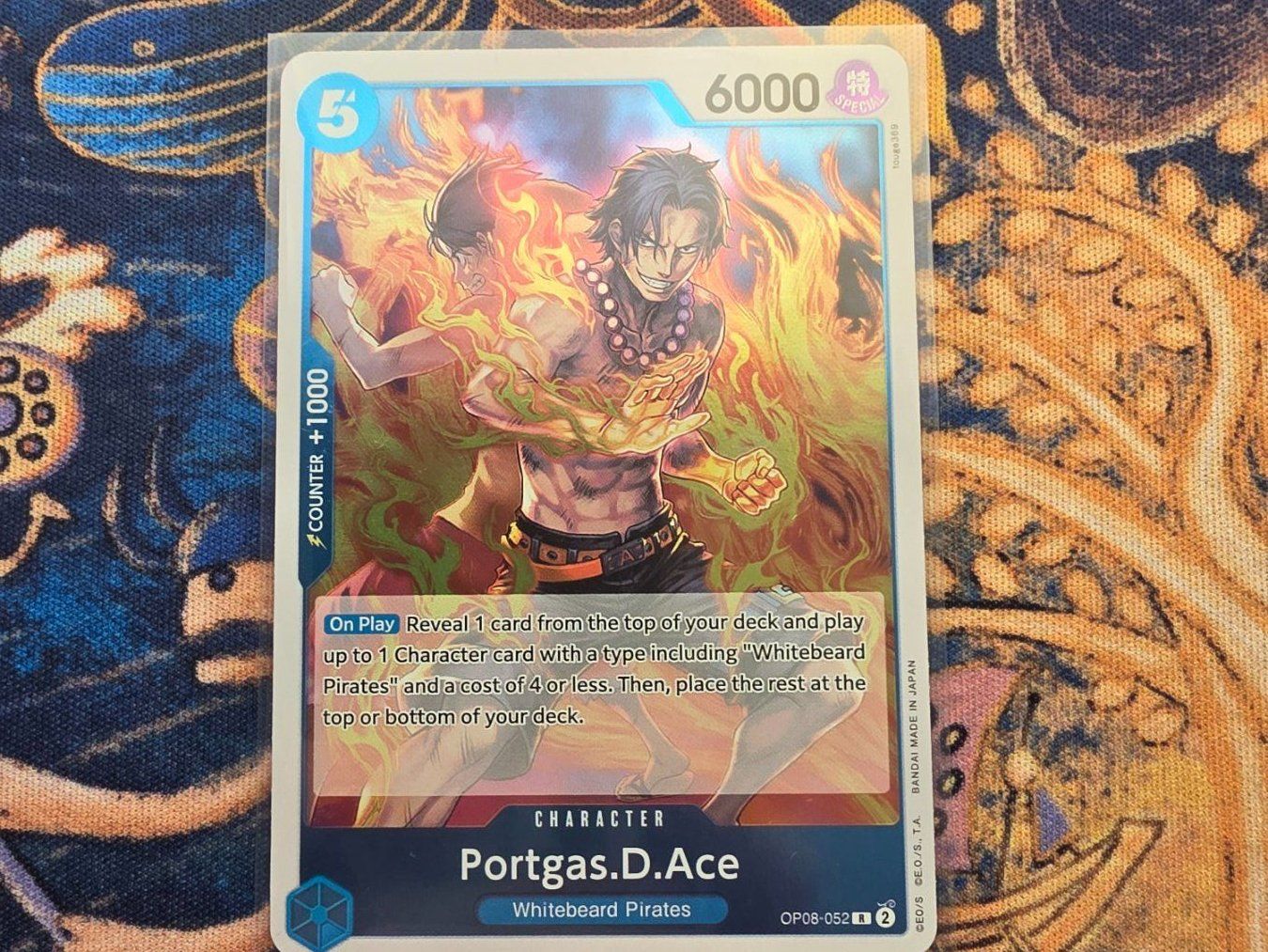 Bandai Carte collezionabili: Ace OP08-052 – Usato da Genestrerio venduto da AM_98