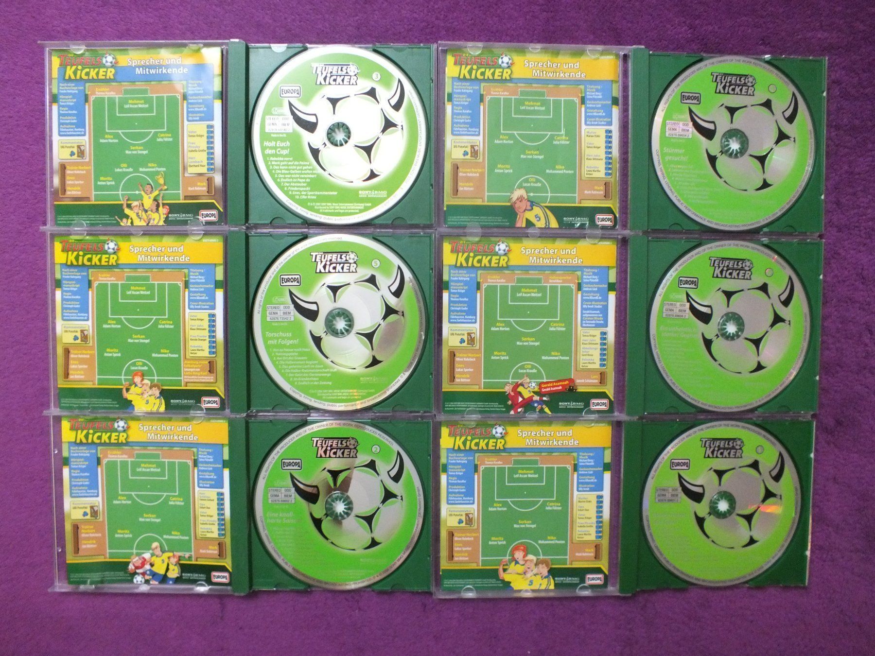 CDs: 6 - Die Teufels Kicker - Hörspiel - CD´s – Gebraucht aus Müllheim Dorf von Seeeule01 7