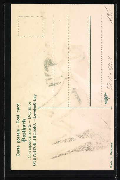 Cartes postales: Froschkellner lässt sein Tablett mit de – D'occasion à Berlin par bartko-reher 1