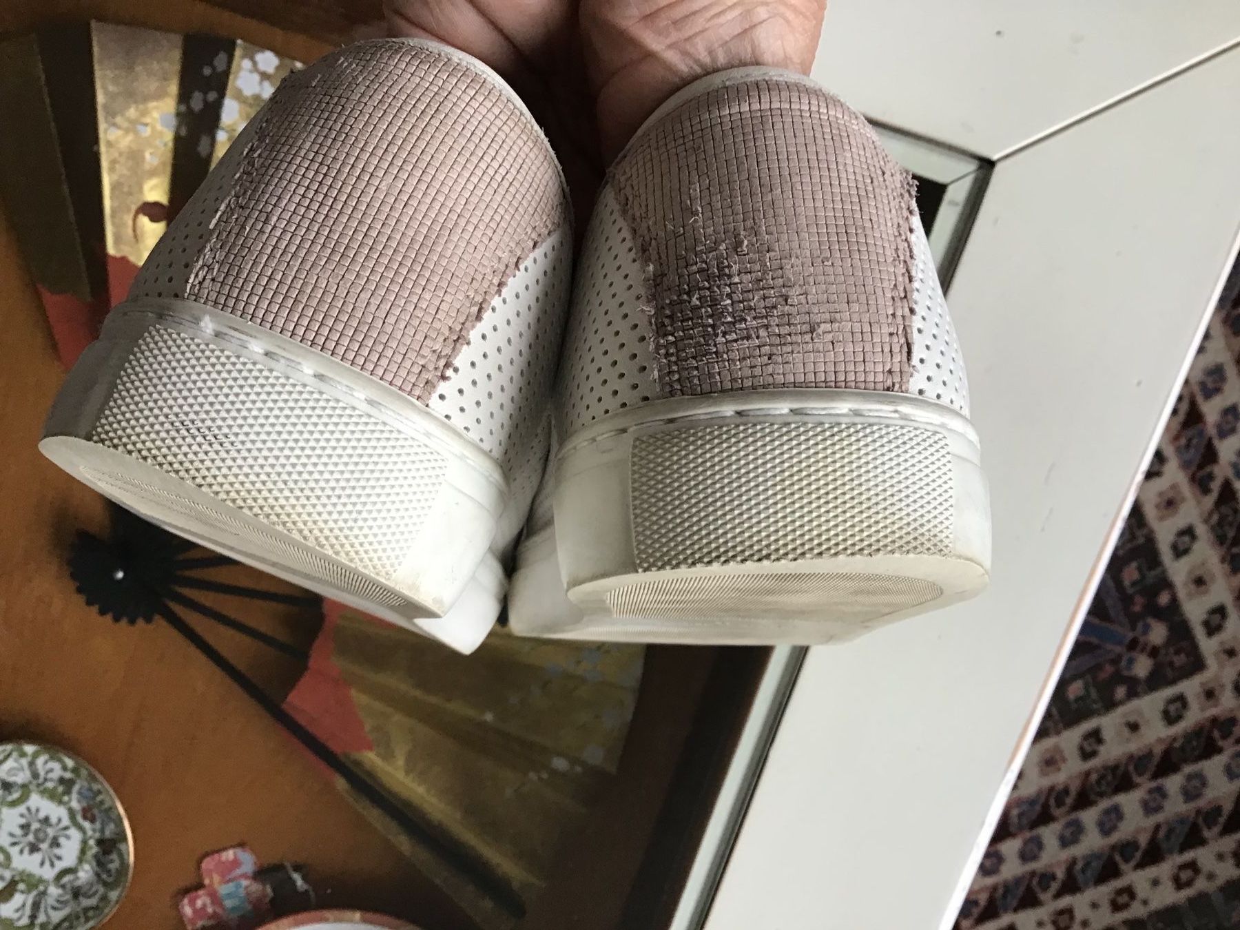 Scarpe da donna: CRIME LONDON weisse Echtleder Sneaker – Usato da Besazio venduto da lionheart63 6
