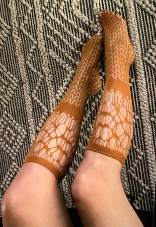 Wolford chic Calze lunghe a rete  Romance S/L-nuove!