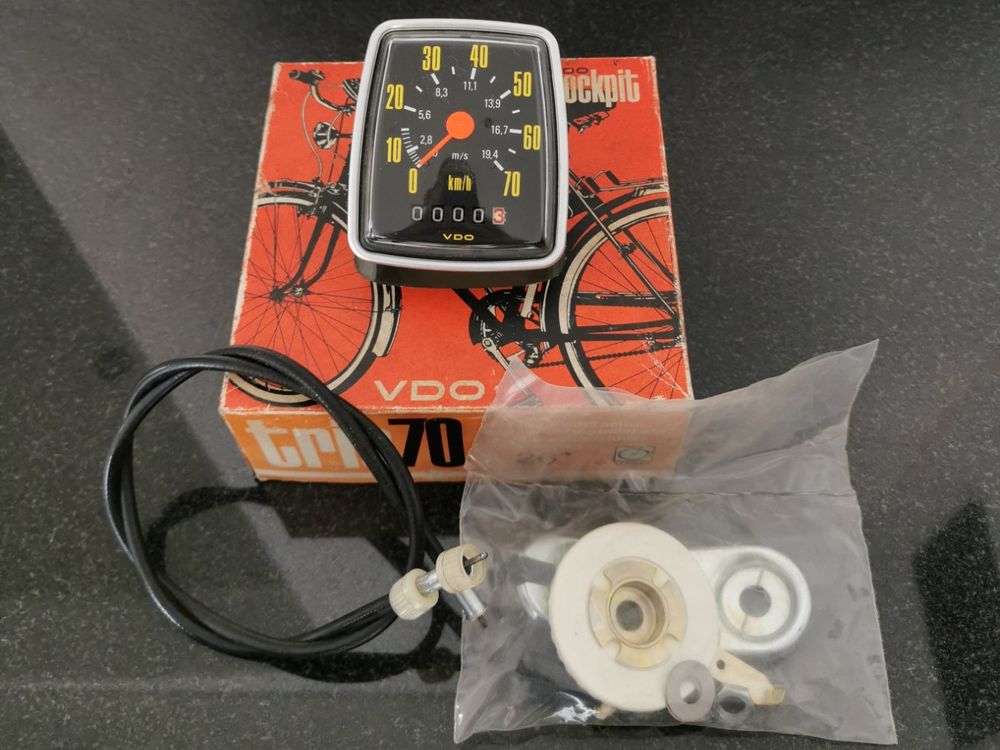 VDO Trio 70 Velo Tacho ca.1980 26 Zoll (Gebraucht) in St.Gallen für CHF ...