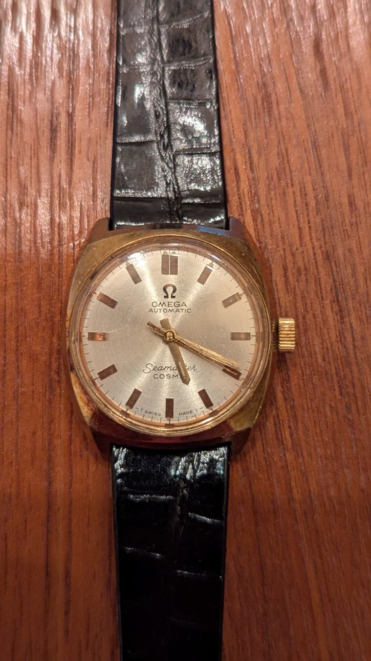 Omega Orologi: Damenuhr Omega Automatic Seamaster Cosmic – Usato da Grenchen venduto da Shellfish79