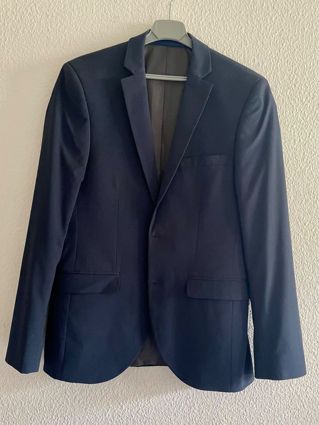 Giacche: dunkelblauer Sakko Slim Fit Gr. 44 – Usato da Rütihof venduto da solombra