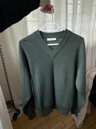 Lemaire Pulli Dunkelgrün
