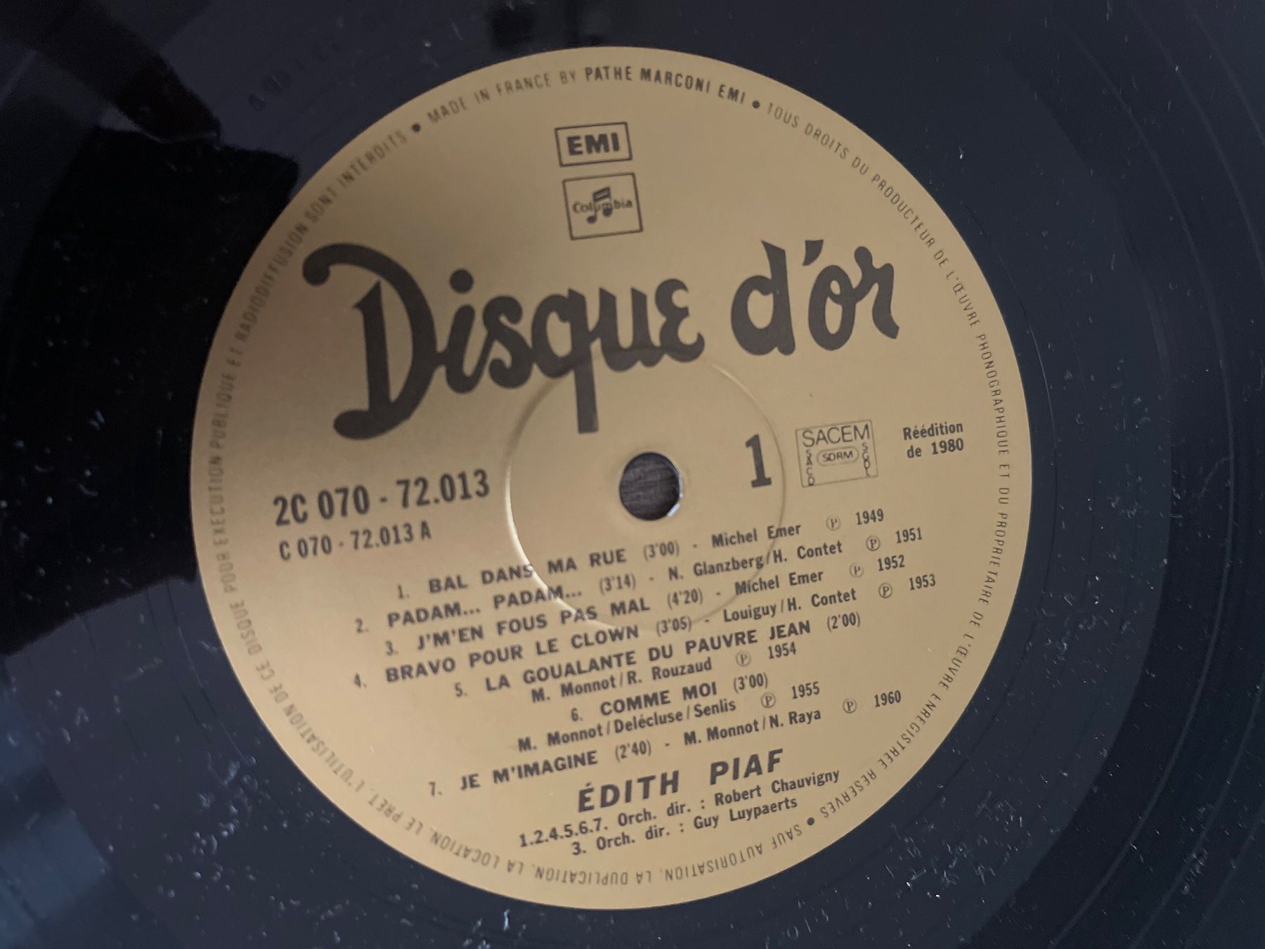 Schallplatten: A586/Edith Piaf - Disque d'or vol. 2 – Gebraucht aus Frutigen von Philippe_jsp 2