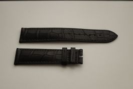 Omega Krokoleder-Lederarmband 20mm