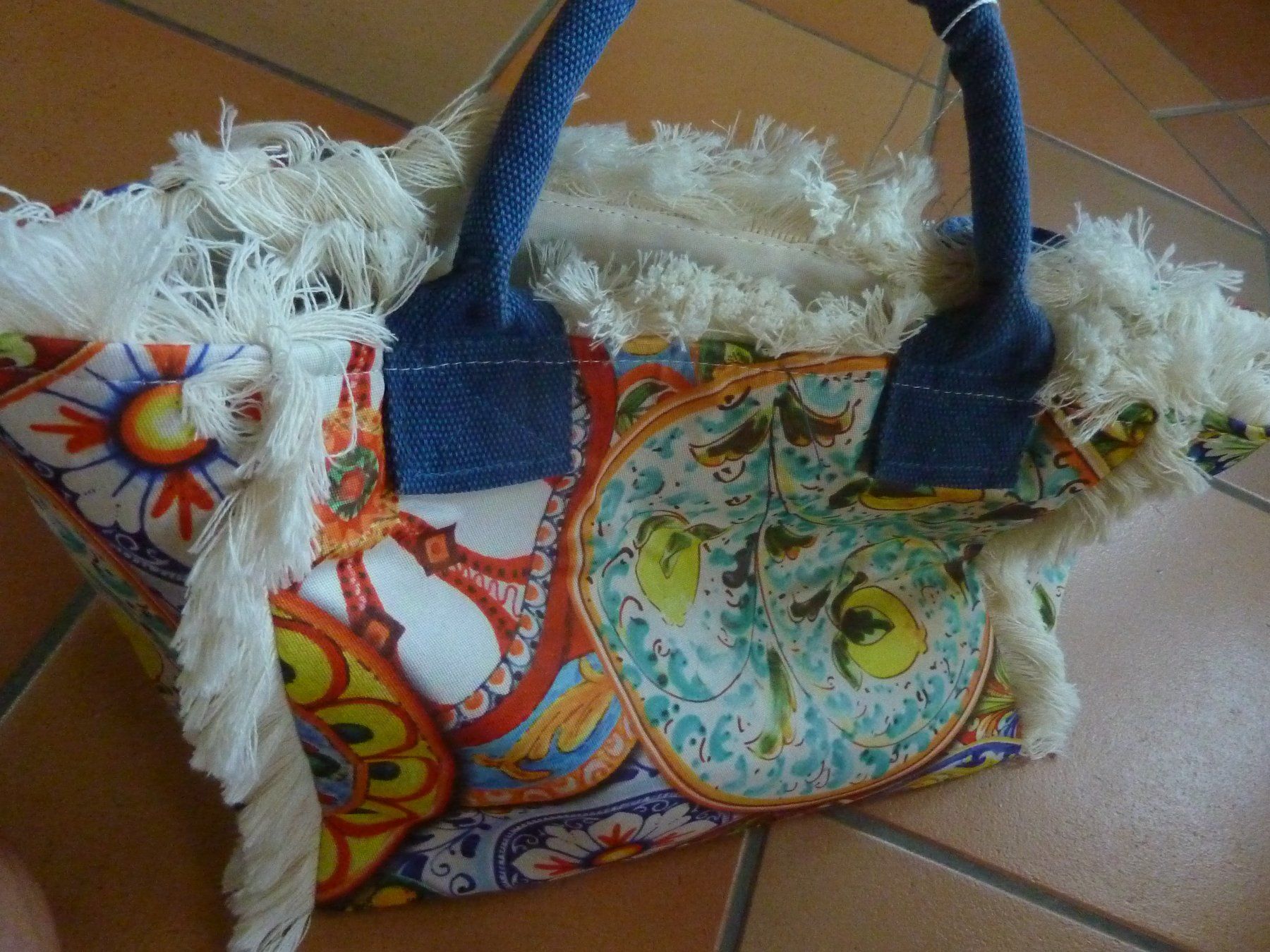 Borse da donna: Lässige Sommerstofftasche neu – Nuovo (secondo la descrizione) da Waldstatt venduto da Kananaskis1 1