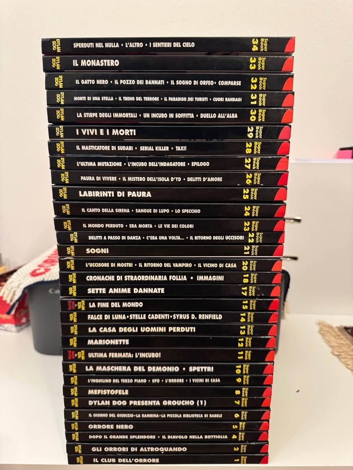Fumetti: Dylan Dog Super Book 1-64 – Usato da Caslano venduto da Dr.Bread
