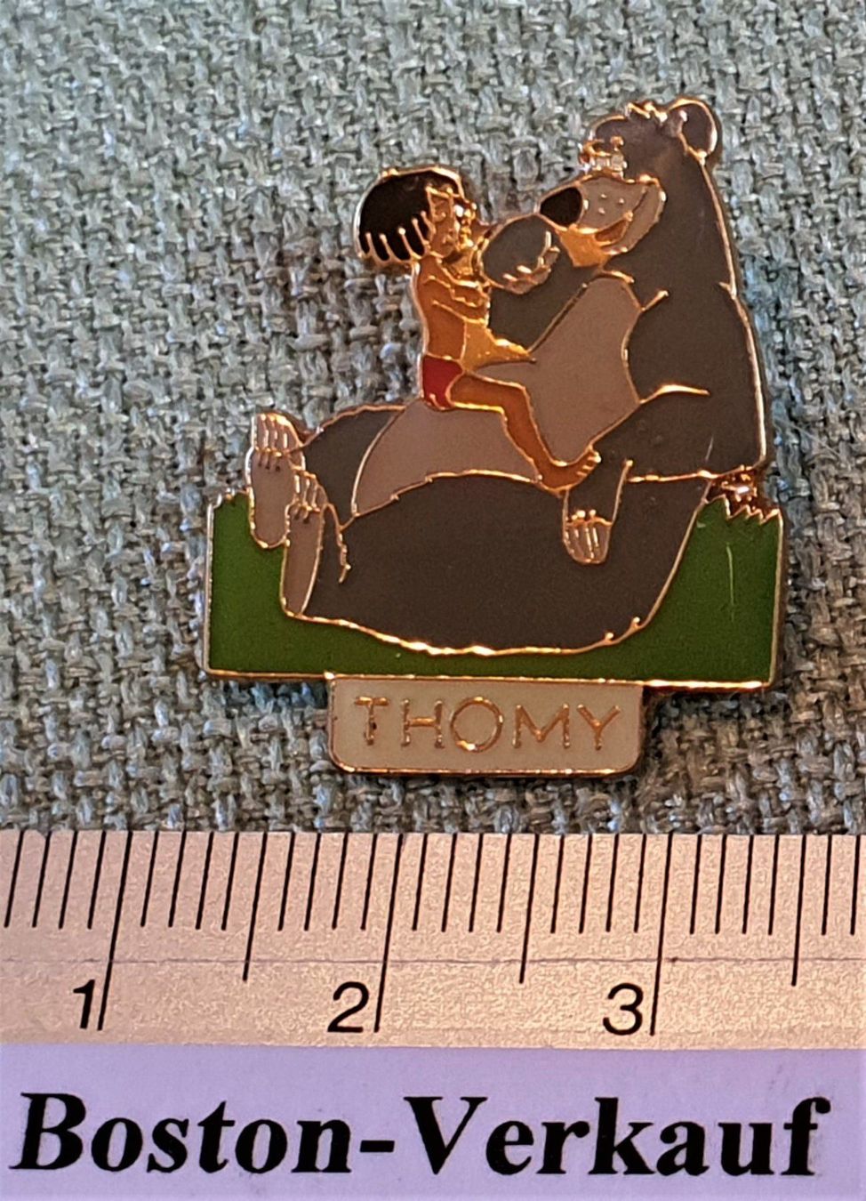 Placchette & Badge: C981 - Pin THOMY Balu & Mogli Dchungelb. – Usato da Reinach BL venduto da Boston-Verkauf 1