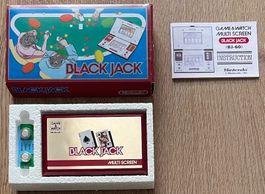 GAME & WATCH Spiel BLACK JACK (BJ-60) OVP