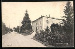 Remismühle, Strassenpartie am Gasthaus 