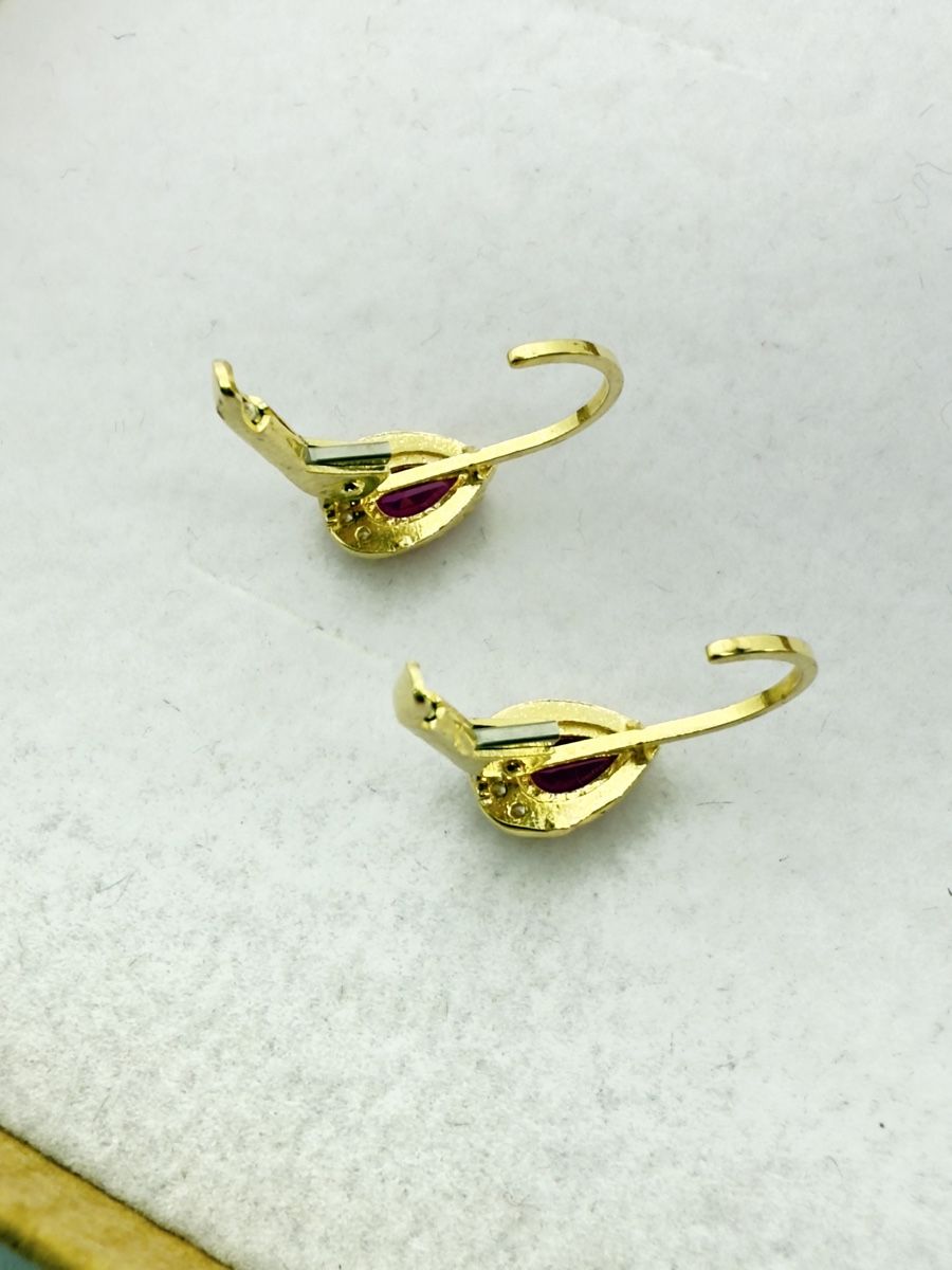 Orecchini pendenti & Orecchini a lobo: 750/18 Karat Gold Ohrstecker NEU – Nuovo e nell'imballaggio originale da Murg venduto da MTGold 6