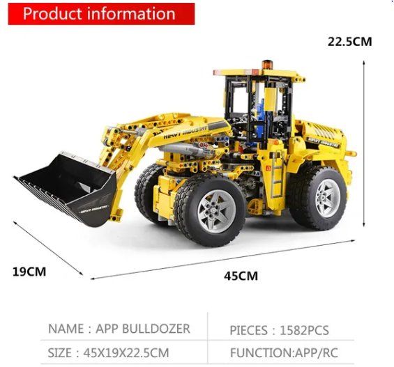 Giocattoli: RC Klemmsteine  Radlader – Nuovo (secondo la descrizione) da Bottenwil venduto da Toyscout 3