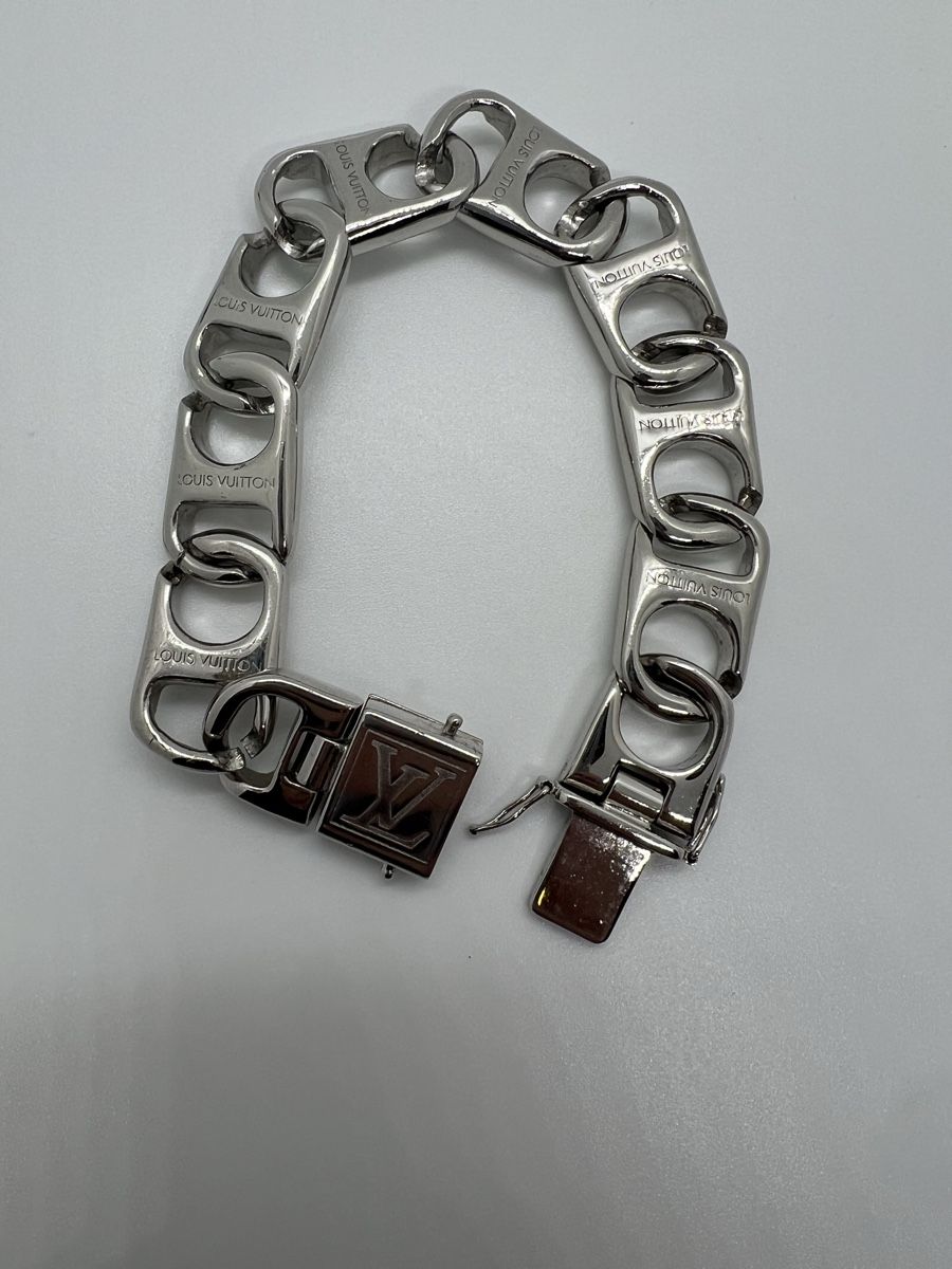 Louis Vuitton Bracciali & Braccialetti: LV steel bracelt – Usato da Zürich venduto da mvique 3