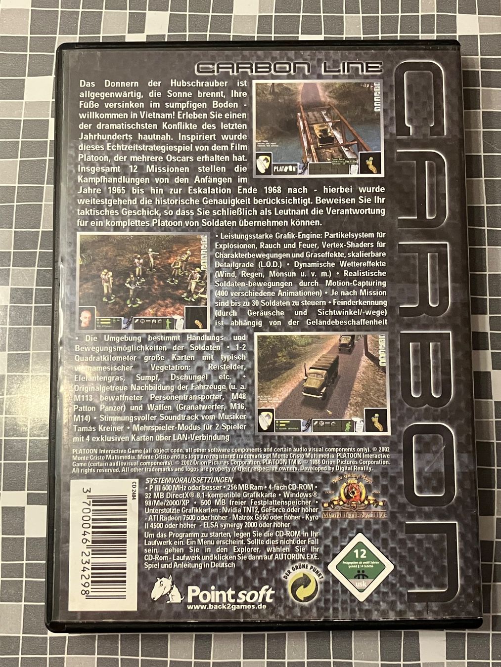 Giochi: Platoon: Vietnam War - PC (2002, deutsch) – Usato da Winkel venduto da Asdas87 1