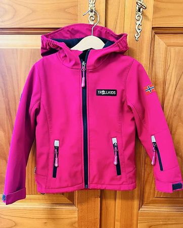 Trollkids Softshelljacke pink  Gr. 116 