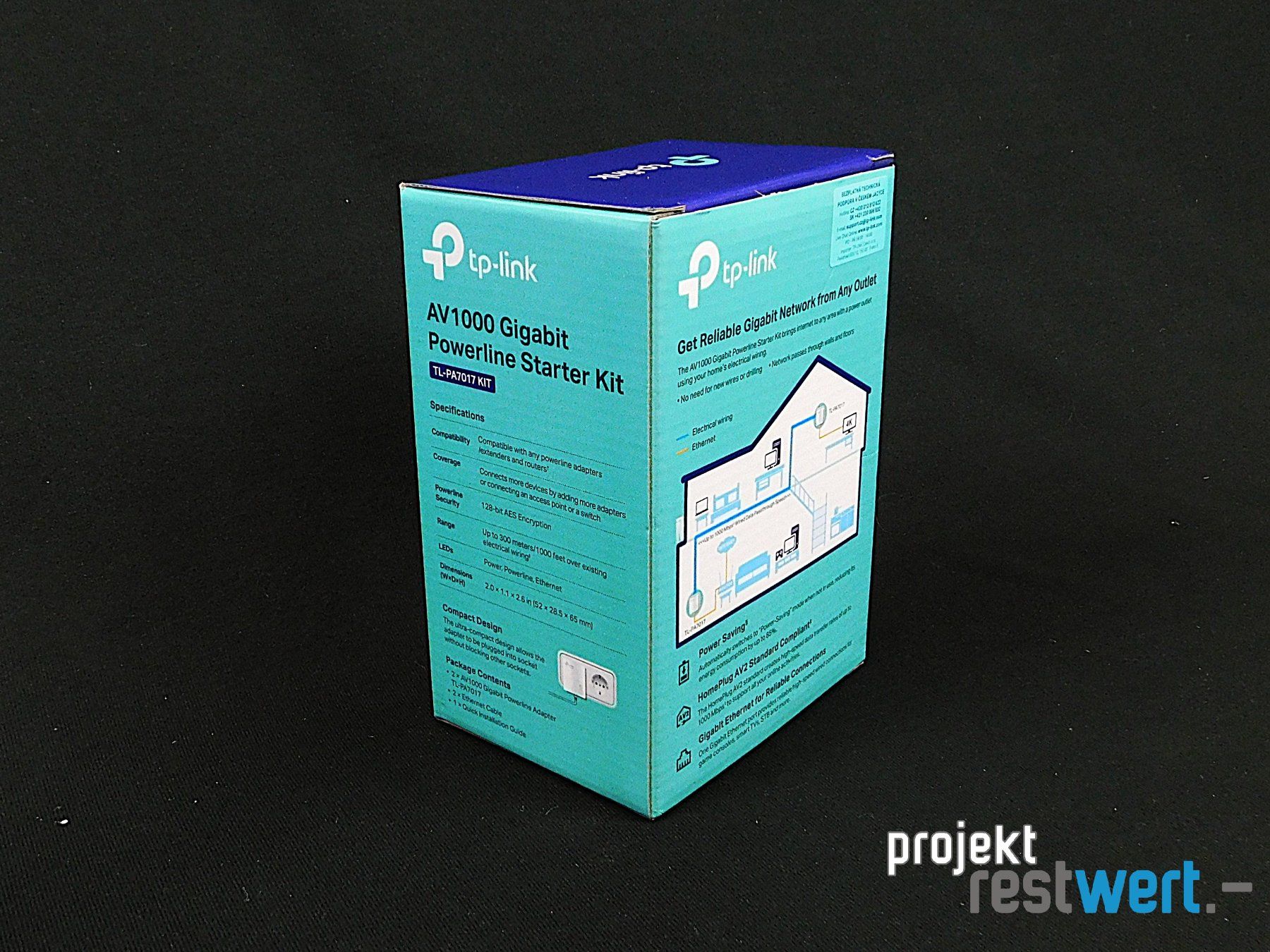 TP-Link Unità & Adattatore: Gigabit Powerline Starter Kit von TP-LINK – Nuovo (secondo la descrizione) da Bülach venduto da restwert_buelach 3